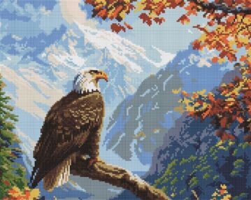 Алмазна мозаїка Вершинний страж 40х50 AMO8078