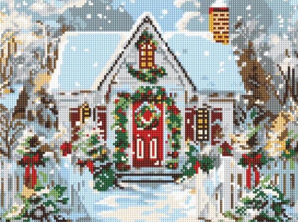 Алмазна мозаїка Різдвяний будиночок 30х40 AMO8103 Ціна (цена) 239.60грн. | придбати  купити (купить) Алмазна мозаїка Різдвяний будиночок 30х40 AMO8103 доставка по Украине, купить книгу, детские игрушки, компакт диски 0