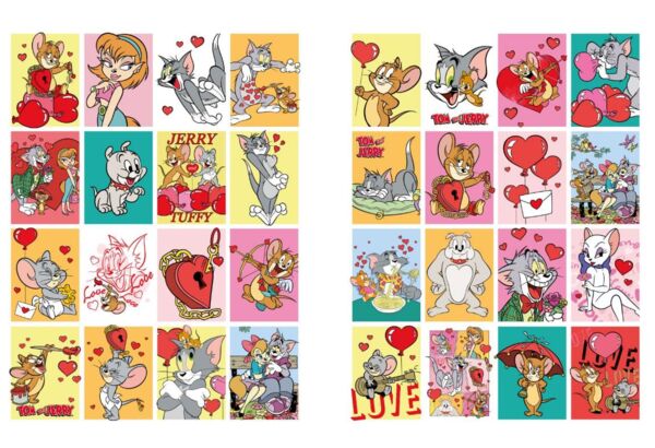 Розмальовка зі стікерами LCB38 Tom and Jerry День Святого Валентина Ціна (цена) 56.00грн. | придбати  купити (купить) Розмальовка зі стікерами LCB38 Tom and Jerry День Святого Валентина доставка по Украине, купить книгу, детские игрушки, компакт диски 1