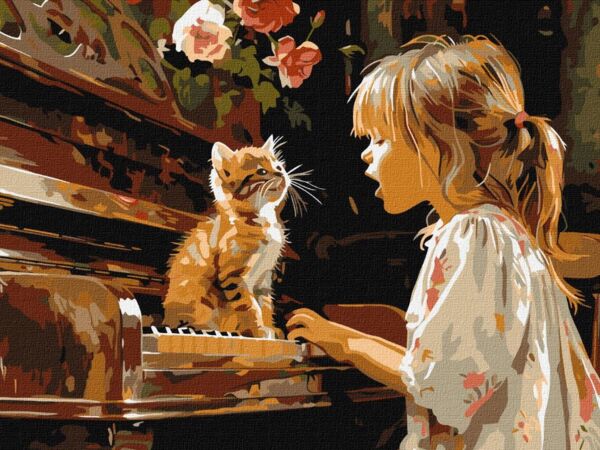 Розпис по номерах Співочий дует 30х40 KHO8470 Ціна (цена) 187.00грн. | придбати  купити (купить) Розпис по номерах Співочий дует 30х40 KHO8470 доставка по Украине, купить книгу, детские игрушки, компакт диски 0