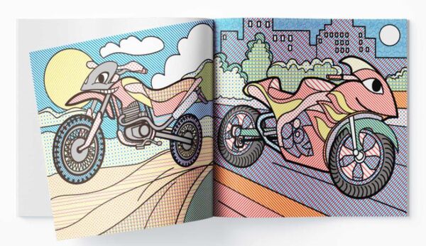 розмальовки водяні Мотоцикли Ціна (цена) 16.26грн. | придбати  купити (купить) розмальовки водяні Мотоцикли доставка по Украине, купить книгу, детские игрушки, компакт диски 2