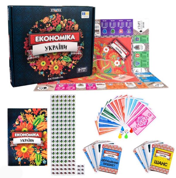 Гра настільна економіка України 31029 Ціна (цена) 339.15грн. | придбати  купити (купить) Гра настільна економіка України 31029 доставка по Украине, купить книгу, детские игрушки, компакт диски 1