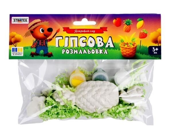 Гіпсова розмальовка яскравий сад 31061 Ціна (цена) 86.63грн. | придбати  купити (купить) Гіпсова розмальовка яскравий сад 31061 доставка по Украине, купить книгу, детские игрушки, компакт диски 3