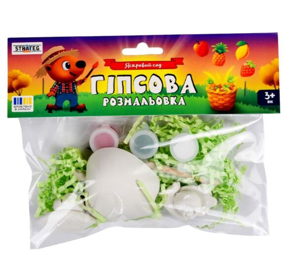 Гіпсова розмальовка яскравий сад 31061 Ціна (цена) 86.63грн. | придбати  купити (купить) Гіпсова розмальовка яскравий сад 31061 доставка по Украине, купить книгу, детские игрушки, компакт диски 4