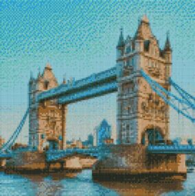 Алмазна мозаїка 40х40 AMO7176 Тауерський міст "Ідейка"