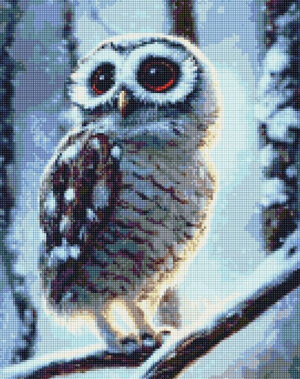 Алмазна мозаїка 40х50 АМO7321 Диво-сова Ідейка Ціна (цена) 340.00грн. | придбати  купити (купить) Алмазна мозаїка 40х50 АМO7321 Диво-сова Ідейка доставка по Украине, купить книгу, детские игрушки, компакт диски 0