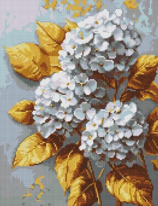 Алмазна мозаїка 40х50 AMO8253 Золота гортензія Ідейка Ціна (цена) 317.50грн. | придбати  купити (купить) Алмазна мозаїка 40х50 AMO8253 Золота гортензія Ідейка доставка по Украине, купить книгу, детские игрушки, компакт диски 0