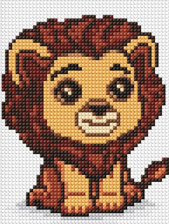 Алмазна мозаїка б/підрамн 15х20 АМM1024 Цар тварин Ідейка Ціна (цена) 40.80грн. | придбати  купити (купить) Алмазна мозаїка б/підрамн 15х20 АМM1024 Цар тварин Ідейка доставка по Украине, купить книгу, детские игрушки, компакт диски 0