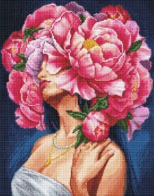 Алмазна мозаїка б/підрамн 40х50 АМС20140 Ніжність та грація "Ідейка"