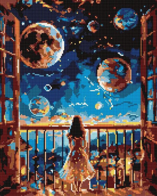 Алмазна мозаїка б/підрамн 40х50 АМС20161 Мрійлива ніч Ідейка Ціна (цена) 226.90грн. | придбати  купити (купить) Алмазна мозаїка б/підрамн 40х50 АМС20161 Мрійлива ніч Ідейка доставка по Украине, купить книгу, детские игрушки, компакт диски 0