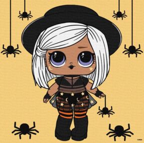 Розпис по номерах 25х25 KHO1333 LOL Surprise Witchay Babay "Ідейка"