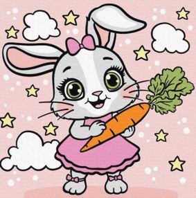 Розпис по номерах 25х25 KHO6281 Морквинка "Ідейка"