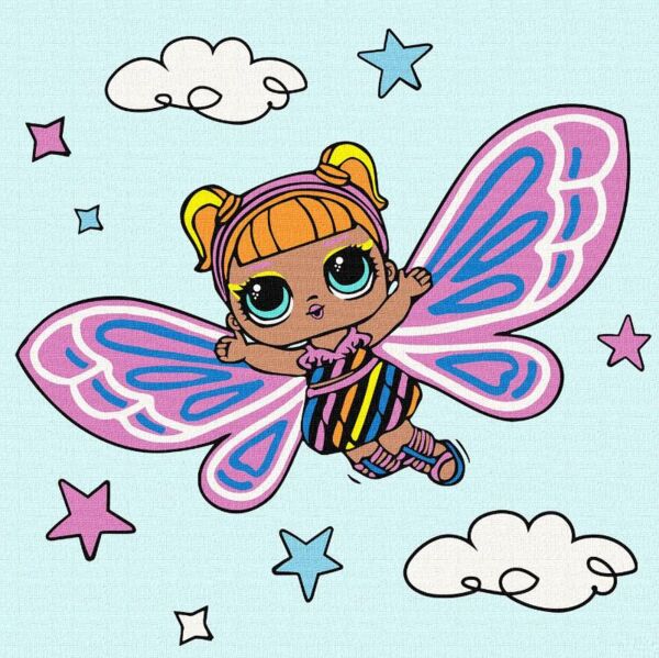 Розпис по номерах 40х40 KHO1090 LOL Surprise Fairies Flutterstar Ідейка Ціна (цена) 182.70грн. | придбати  купити (купить) Розпис по номерах 40х40 KHO1090 LOL Surprise Fairies Flutterstar Ідейка доставка по Украине, купить книгу, детские игрушки, компакт диски 0