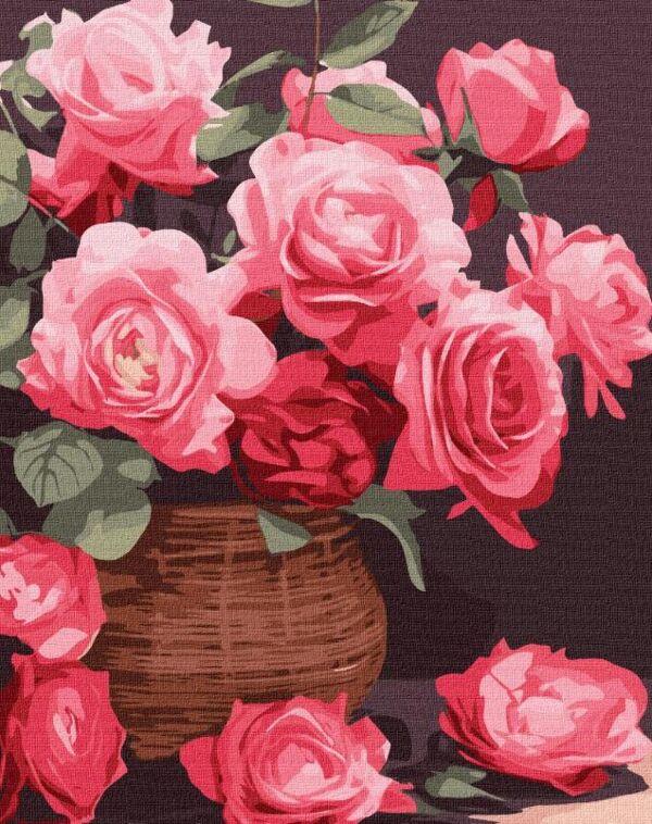 Розпис по номерах 40х50 KHO3250 Барвисті троянди Ідейка Ціна (цена) 190.80грн. | придбати  купити (купить) Розпис по номерах 40х50 KHO3250 Барвисті троянди Ідейка доставка по Украине, купить книгу, детские игрушки, компакт диски 0