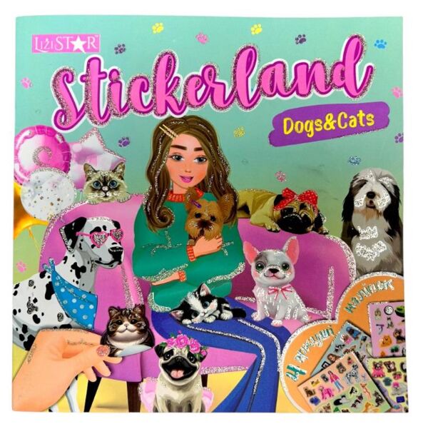 Книга з наліпками Stickerland в асортименті Ціна (цена) 62.90грн. | придбати  купити (купить) Книга з наліпками Stickerland в асортименті доставка по Украине, купить книгу, детские игрушки, компакт диски 5