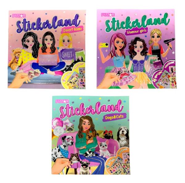 Книга з наліпками Stickerland в асортименті Ціна (цена) 62.90грн. | придбати  купити (купить) Книга з наліпками Stickerland в асортименті доставка по Украине, купить книгу, детские игрушки, компакт диски 0