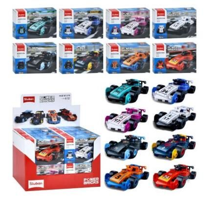 Конструктор Sluban машина 51 деталь M38-B1378D Ціна (цена) 72.90грн. | придбати  купити (купить) Конструктор Sluban машина 51 деталь M38-B1378D доставка по Украине, купить книгу, детские игрушки, компакт диски 1