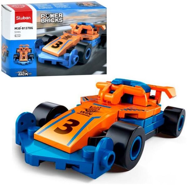 Конструктор Sluban машина 51 деталь M38-B1378G Ціна (цена) 72.90грн. | придбати  купити (купить) Конструктор Sluban машина 51 деталь M38-B1378G доставка по Украине, купить книгу, детские игрушки, компакт диски 0