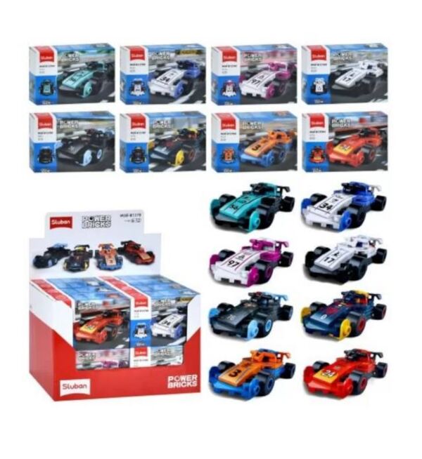 Конструктор Sluban машина 51 деталь M38-B1378H Ціна (цена) 72.90грн. | придбати  купити (купить) Конструктор Sluban машина 51 деталь M38-B1378H доставка по Украине, купить книгу, детские игрушки, компакт диски 1