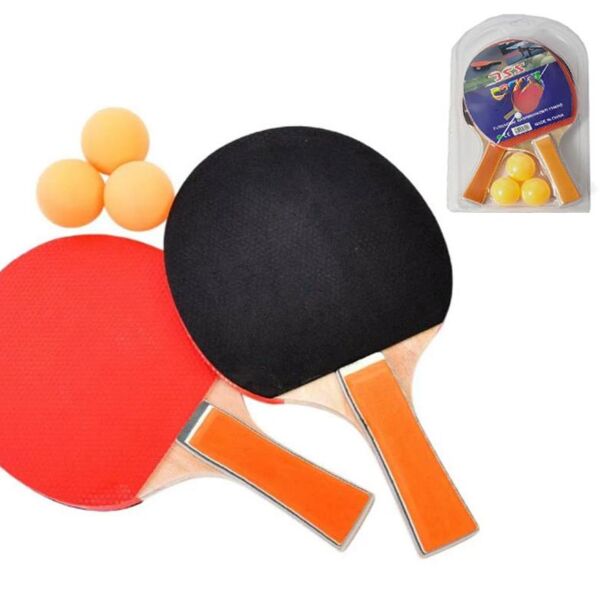 Ракетка для наст тенісу набір 2 штуки + 3 м'ячика 52-7 Ціна (цена) 75.00грн. | придбати  купити (купить) Ракетка для наст тенісу набір 2 штуки + 3 м'ячика 52-7 доставка по Украине, купить книгу, детские игрушки, компакт диски 0