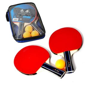 Ракетка для наст тенісу набір 2 штуки + 3 м'ячика 52-8 5006