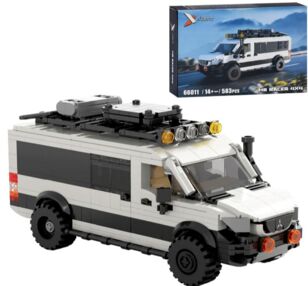 Конструктор 583 деталі машина 19,6 см в коробці 28-20-5 см 66011