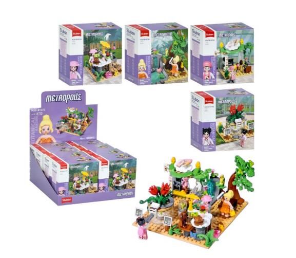 Конструктор Sluban 73 деталі ботанічний сад фігурка M38-B1373B Ціна (цена) 104.30грн. | придбати  купити (купить) Конструктор Sluban 73 деталі ботанічний сад фігурка M38-B1373B доставка по Украине, купить книгу, детские игрушки, компакт диски 1