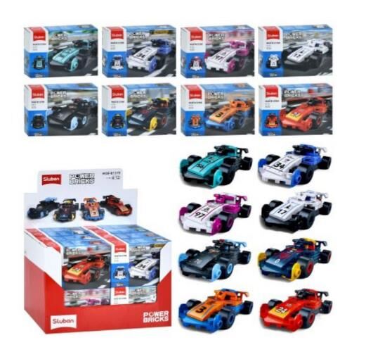 Конструктор Sluban машина 51 деталь M38-B1378A Ціна (цена) 72.90грн. | придбати  купити (купить) Конструктор Sluban машина 51 деталь M38-B1378A доставка по Украине, купить книгу, детские игрушки, компакт диски 1