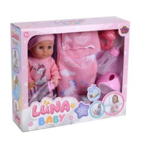 Пупс горщик пляшечка соска ковдра  24 деталі AKG-0065