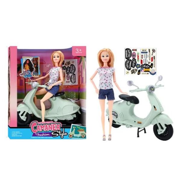 Лялька шарнірна мотоцикл KQ210 Ціна (цена) 326.00грн. | придбати  купити (купить) Лялька шарнірна мотоцикл KQ210 доставка по Украине, купить книгу, детские игрушки, компакт диски 0