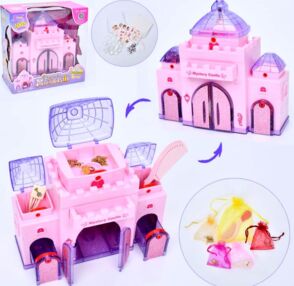 Набір для творчості замок-сюрприз ключі аксесуари наліпки стрази 6606