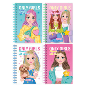 Блокнот для дівчаток Only Girls Planner на пружині в асортименті