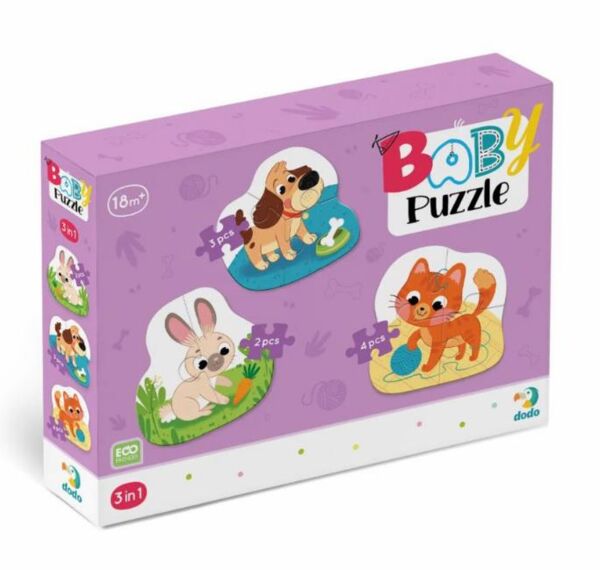 Пазли 3 в 1 домашні тварини 300395 Ціна (цена) 99.55грн. | придбати  купити (купить) Пазли 3 в 1 домашні тварини 300395 доставка по Украине, купить книгу, детские игрушки, компакт диски 0