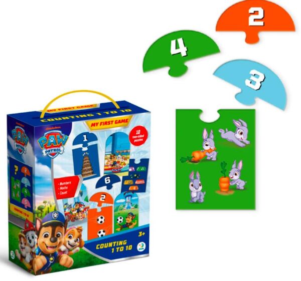 Гра Лічба від 1 до 10 Paw Patrol 200621 Ціна (цена) 100.54грн. | придбати  купити (купить) Гра Лічба від 1 до 10 Paw Patrol 200621 доставка по Украине, купить книгу, детские игрушки, компакт диски 1
