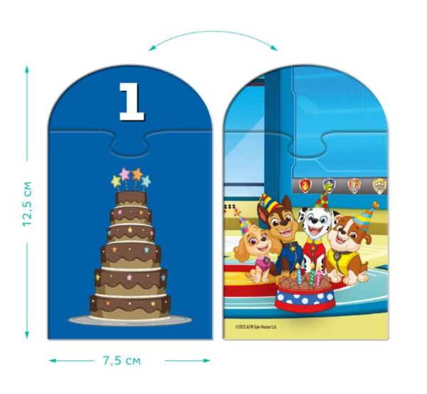 Гра Лічба від 1 до 10 Paw Patrol 200621 Ціна (цена) 100.54грн. | придбати  купити (купить) Гра Лічба від 1 до 10 Paw Patrol 200621 доставка по Украине, купить книгу, детские игрушки, компакт диски 3