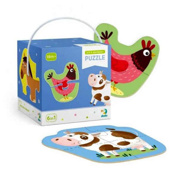 Пазли 2-3-4 елементи домашні тварини 300152 Ціна (цена) 96.34грн. | придбати  купити (купить) Пазли 2-3-4 елементи домашні тварини 300152 доставка по Украине, купить книгу, детские игрушки, компакт диски 1