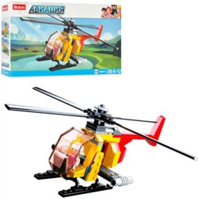 Конструктор Sluban вертоліт фігурка 100 деталей М38-В0667A