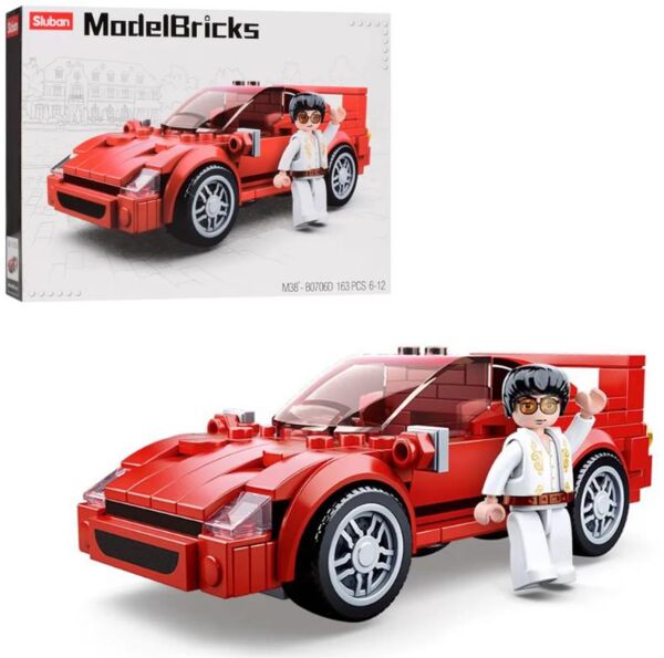 Конструктор Sluban машинка 163 деталі M38-B0706D Ціна (цена) 177.38грн. | придбати  купити (купить) Конструктор Sluban машинка 163 деталі M38-B0706D доставка по Украине, купить книгу, детские игрушки, компакт диски 0