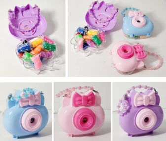 Пластилінова паста 12 кольорів х 10гр Фотоапарат + 2 формочки 3 кольори в асортименті 17-2 HX-830