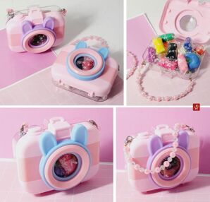 Пластилінова паста 12 кольорів х 8гр Фотоапарат + 2 формочки 3 кольори в асортименті 17-1 HX-820