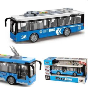 Тролейбус City bus світло звук A1119-15