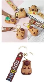 Брелок силіконовий Капібара 18-4