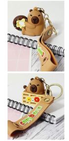 Брелок силіконовий Капібара 18-7