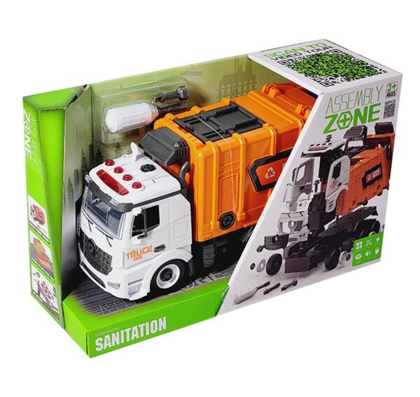 Машина - конструктор Сміттєвоз 30 х 14 х 9 см YW9082D Ціна (цена) 516.00грн. | придбати  купити (купить) Машина - конструктор Сміттєвоз 30 х 14 х 9 см YW9082D доставка по Украине, купить книгу, детские игрушки, компакт диски 0