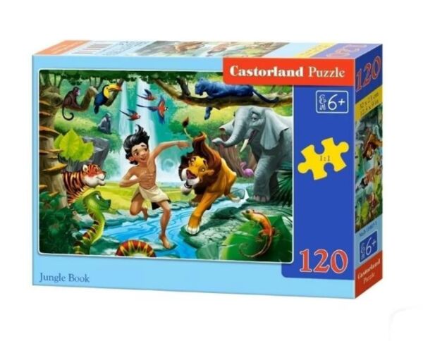 пазли castorland 120 елементів Книга джунглів артикул 13487 Ціна (цена) 103.30грн. | придбати  купити (купить) пазли castorland 120 елементів Книга джунглів артикул 13487 доставка по Украине, купить книгу, детские игрушки, компакт диски 0