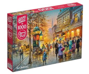 пазли CherryPazzi 1000 елементів Paris Boulevard 30202