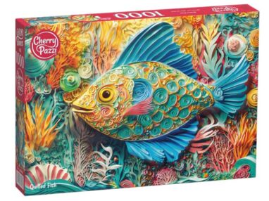 пазли CherryPazzi 1000 елементів Quilled Fish 30806