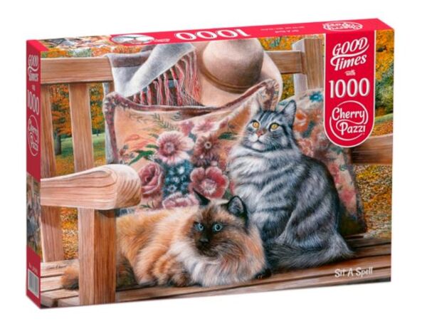 пазли CherryPazzi 1000 елементів Sit A Spell 30585 Ціна (цена) 349.10грн. | придбати  купити (купить) пазли CherryPazzi 1000 елементів Sit A Spell 30585 доставка по Украине, купить книгу, детские игрушки, компакт диски 0