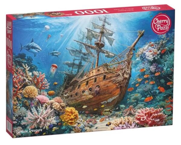 Пазли CherryPazzi 1000 елементів Sunken Treasure 30820 Ціна (цена) 349.10грн. | придбати  купити (купить) Пазли CherryPazzi 1000 елементів Sunken Treasure 30820 доставка по Украине, купить книгу, детские игрушки, компакт диски 0