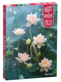 Пазли CherryPazzi 1000 елементів White Lotus 30158
